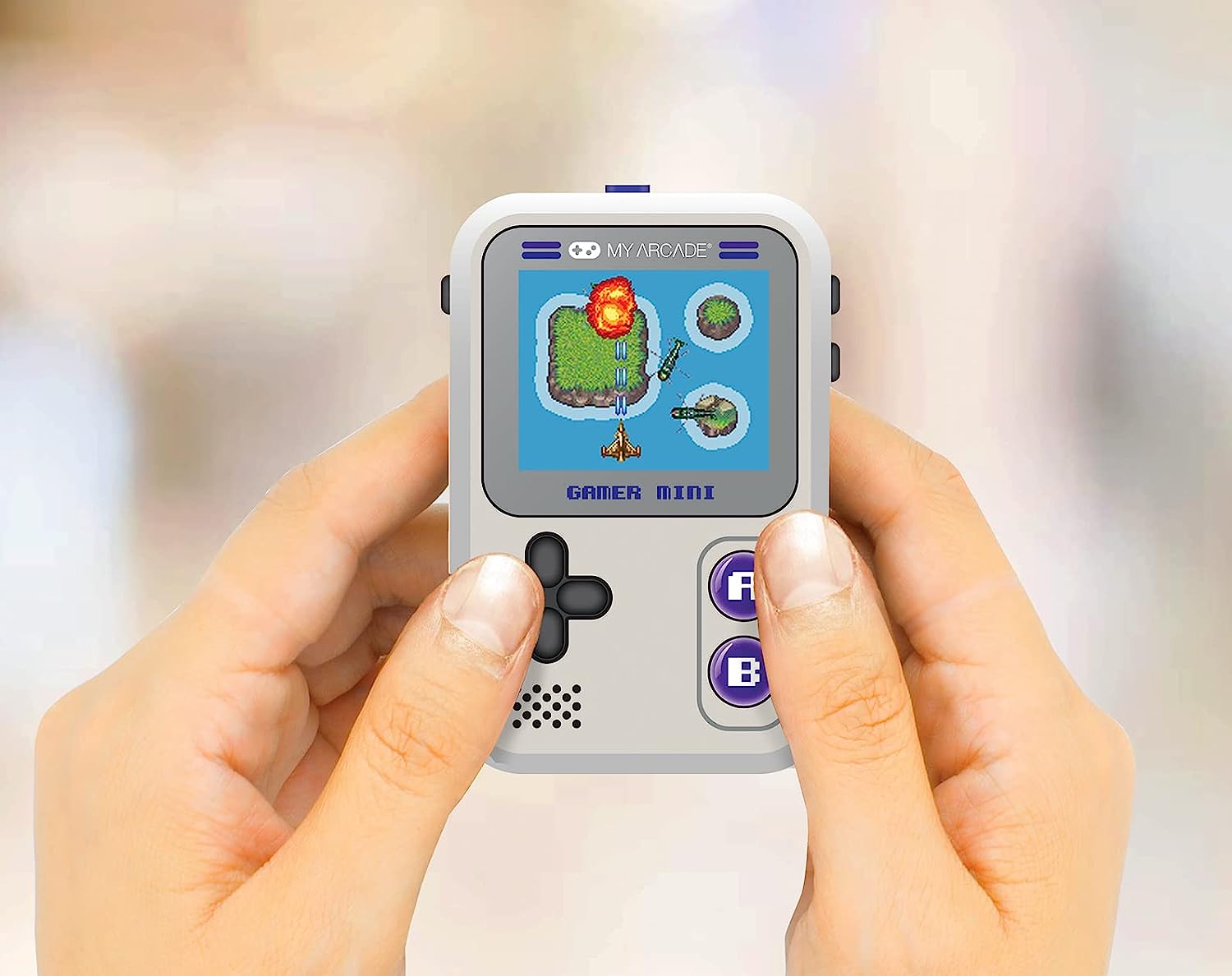 GAMER MINI CLASSIC 160 EN 1 GRIS ET VIOLET