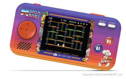 My Arcade Data East Hits Mini Arcade Games Console - Pocket Player Table Top Arcade Machine, Portable Handheld Game, Retro Gaming Console, Mini Retro Games Machines for Kids & Adults