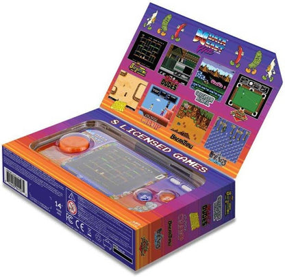 My Arcade Data East Hits Mini Arcade Games Console - Pocket Player Table Top Arcade Machine, Portable Handheld Game, Retro Gaming Console, Mini Retro Games Machines for Kids & Adults