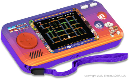 My Arcade Data East Hits Mini Arcade Games Console - Pocket Player Table Top Arcade Machine, Portable Handheld Game, Retro Gaming Console, Mini Retro Games Machines for Kids & Adults