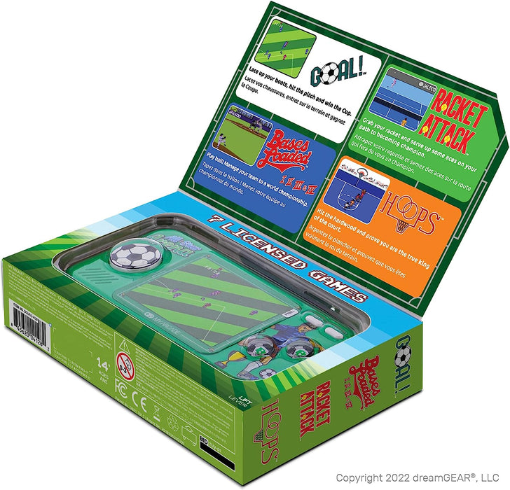 My Arcade All Star Arena Pocket Player- Portable Gaming System with 307 Retro Games, 2.75" Screen -DGUNL-4128