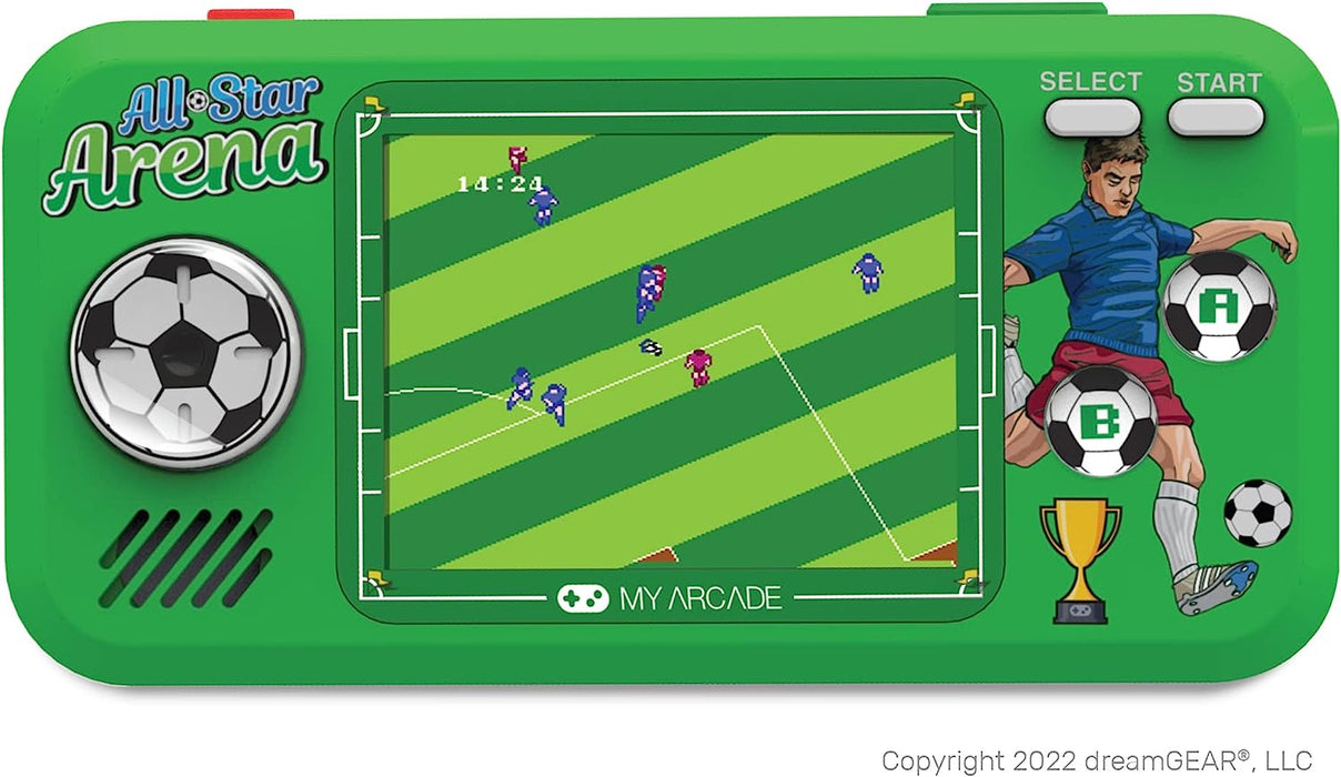 My Arcade All Star Arena Pocket Player- Portable Gaming System with 307 Retro Games, 2.75" Screen -DGUNL-4128
