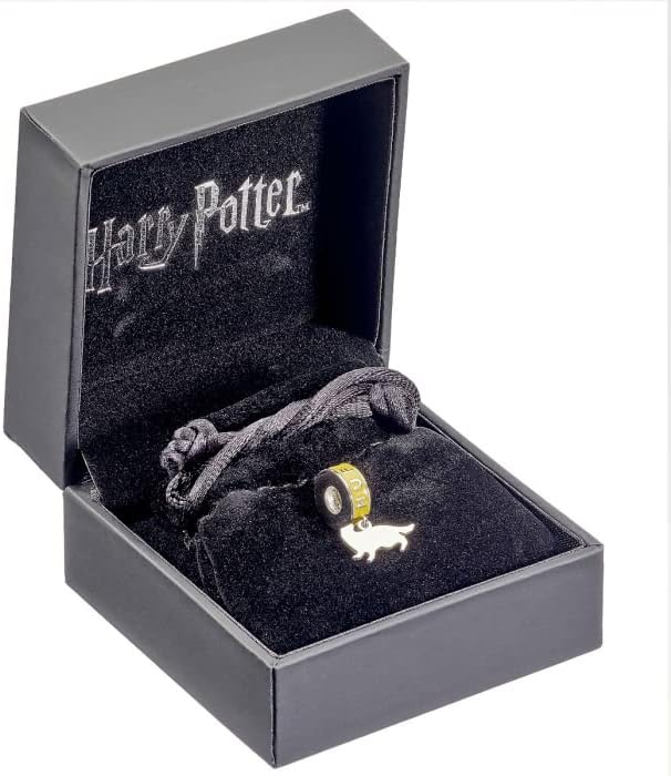 Harry Potter Sterling Silver Hufflepuff House Slider Charm