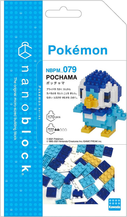 nanoblock Pokemon - Piplup,12 count (Pack of 1