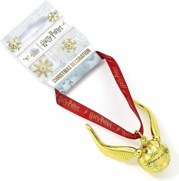 HARRY POTTER Official 3D Golden Snitch Christmas Decoration