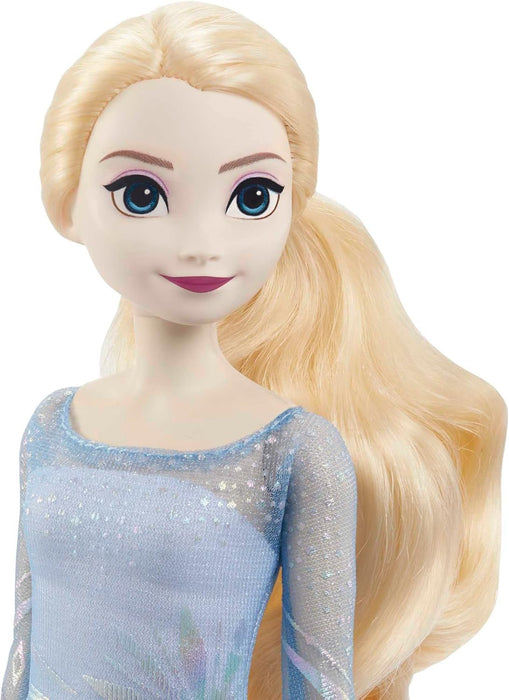 Mattel Disney Frozen Toys, Elsa Fashion Doll with Horse-Shaped Water Nokk Figure Inspired by Disney’s Frozen 2, HLW58