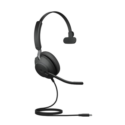 Jabra Evolve2 40 SE USB-C Monaural MS Black