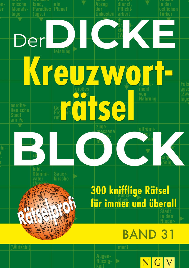 Dicke Kreuzwortratsel-Block Band 31 - (German Import)