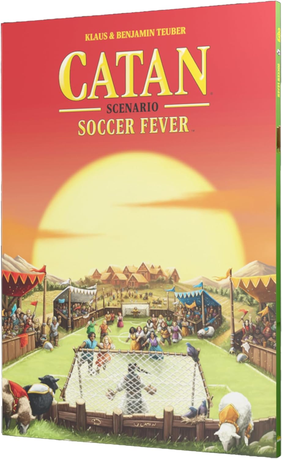 CATAN Studio | Catan Soccer Fever Scenario | Board Game | Ages 10+ | 3-4 Players | 75 Minutes Playing Time