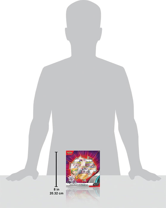 Pokémon TCG: Annihilape ex Box (3 Foil Promo Cards & 4 Booster Packs)