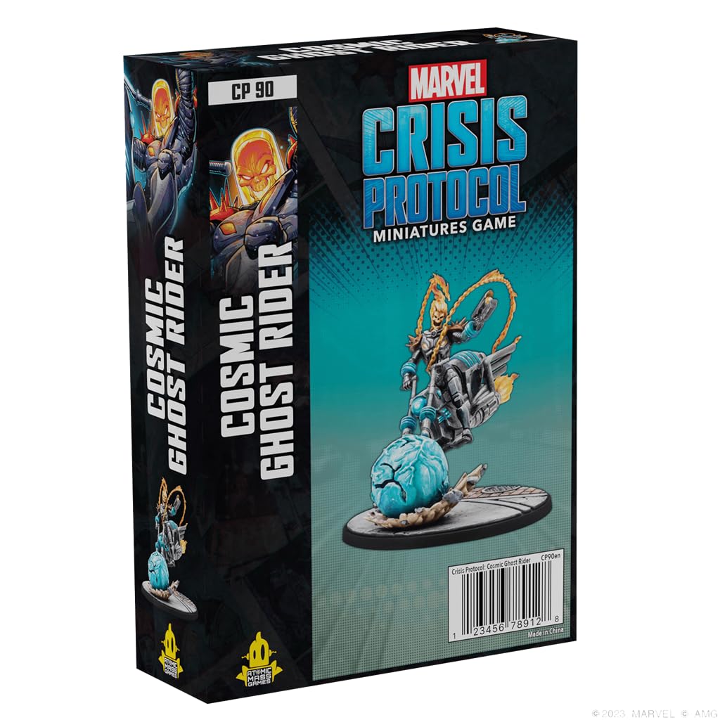 Atomic Mass Games | Marvel Crisis Protocol: Cosmic Ghost Rider | Miniatures Card Game | Ages 14+ | 2 Players | 90 Minutes Playing Time