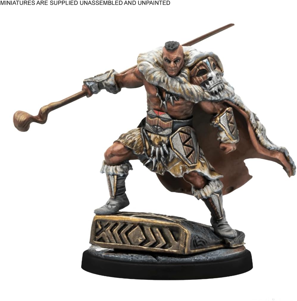 Atomic Mass Games | Marvel Crisis Protocol: Klaw & M'Baku | Miniatures Game | Ages 14+ | 2 Players | 90 Minutes Playing Time