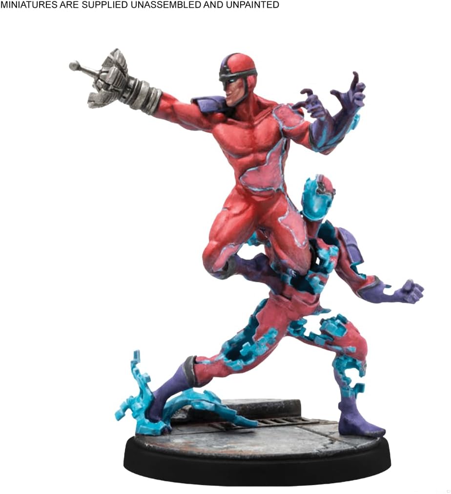 Atomic Mass Games | Marvel Crisis Protocol: Klaw & M'Baku | Miniatures Game | Ages 14+ | 2 Players | 90 Minutes Playing Time