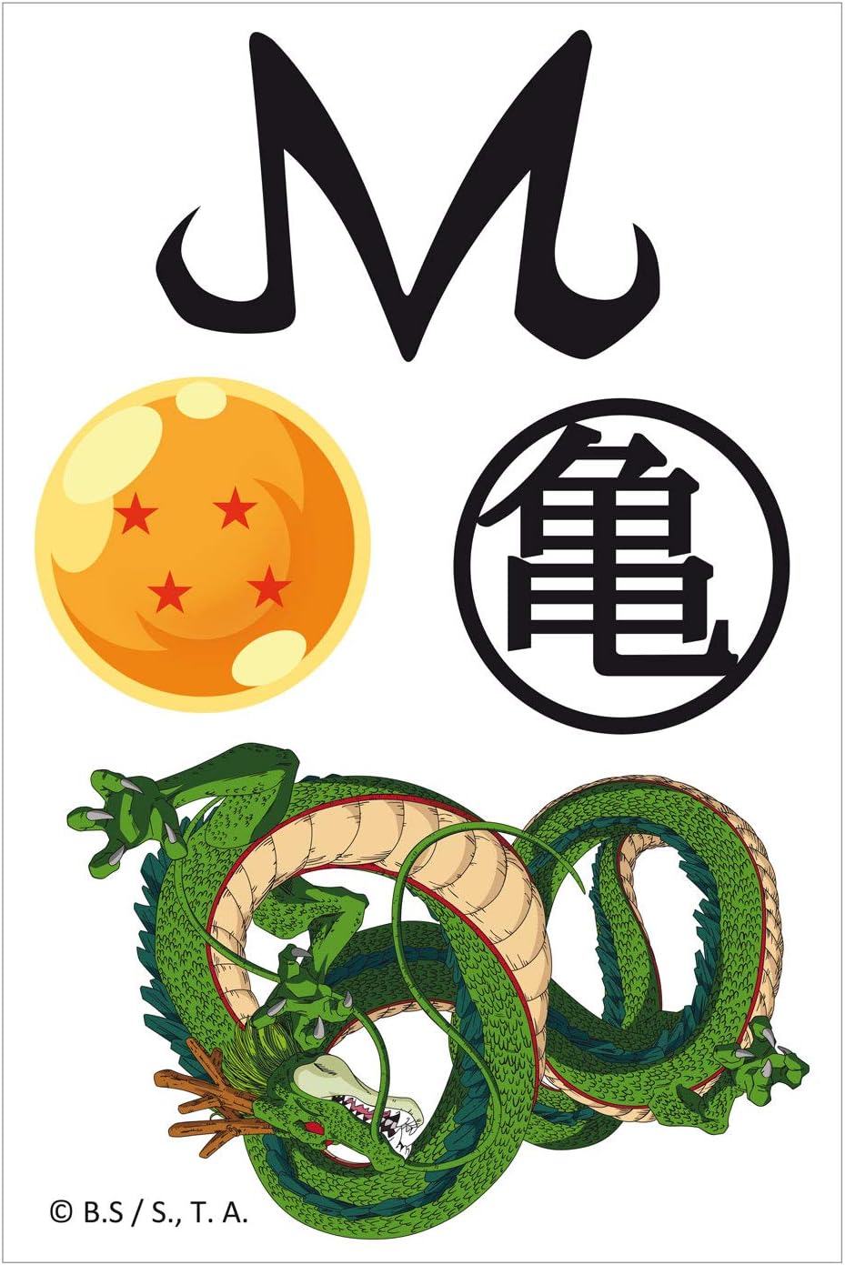 ABYstyle - Dragon Ball - Tattoos - 15x10 cm