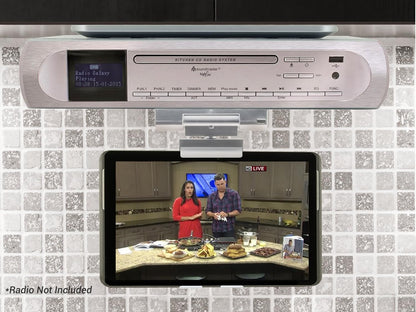 Soundmaster TH21 supporto per personal communication Interno Nero, Argento Supporto passivo