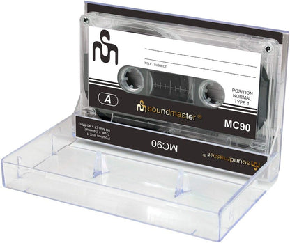 Soundmaster: Cassette Tapes 90 Minutes, Bundle Packaging (5 Pieces)
