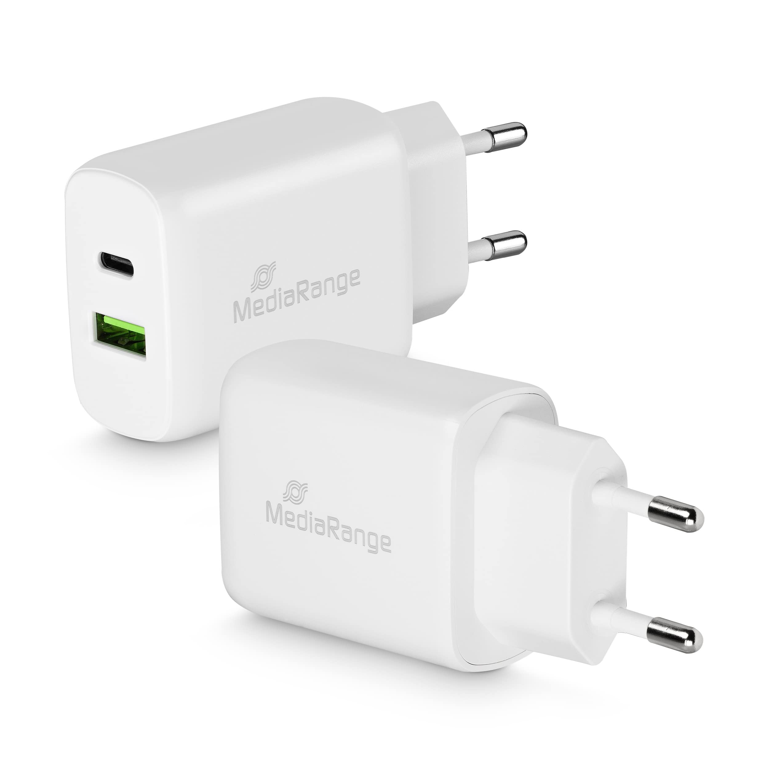 MediaRange 25W USB A/USB C Quick Charge Ladeadapte