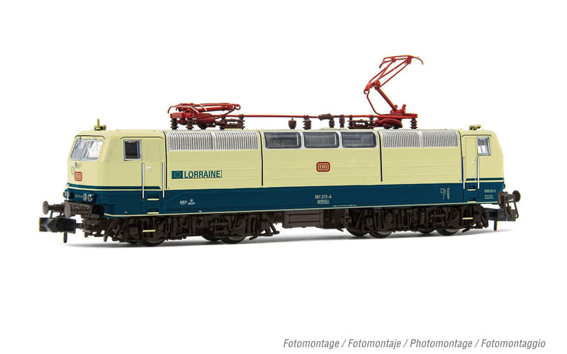 Arnold HN2606S DB, 181.2 livrée bleu/beige Lorraine, période IV avec décodeur sonore DCC calibre N