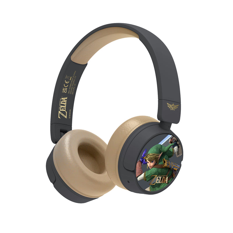 OTL Technologies The Legend of Zelda Wireless Bluetooth Headphones for Children, Foldable