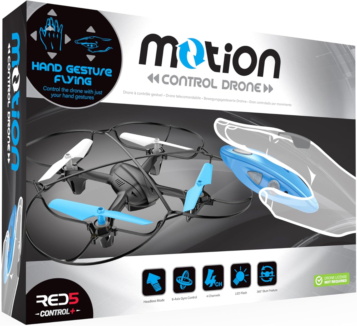 RED5 Motion Control Quadcopter Blue Edition