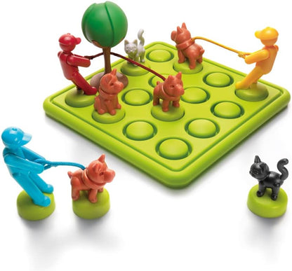 Smart Games - Walk the Dog, Puzzle Game with 80 Challenges, 7+ Years