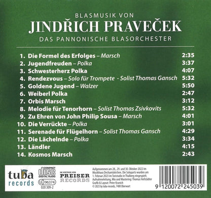 Blasmusik Von Jindrich Pravecek