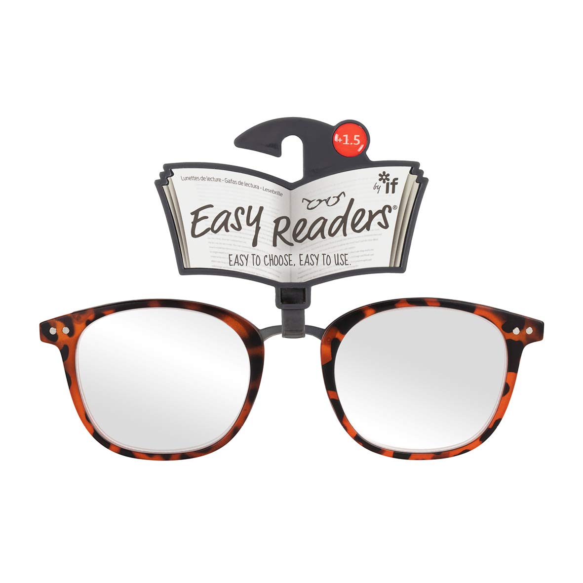 IF Easy Readers - Metal Bridge Tortoiseshell +1.5 (U