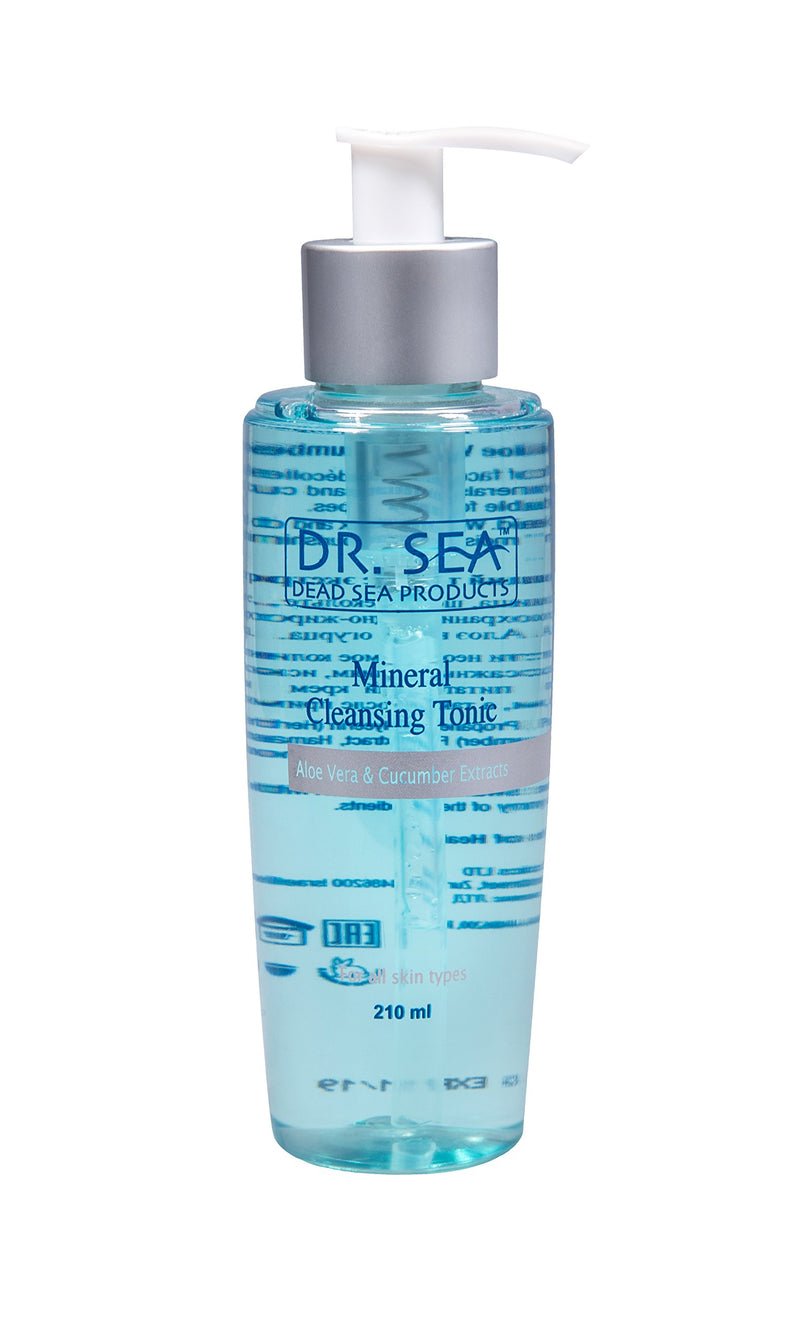 Dr. Sea Mineral Cleansing Tonic - Aloe Vera & Cucumber Extracts 210 Ml - [Dutch Import]