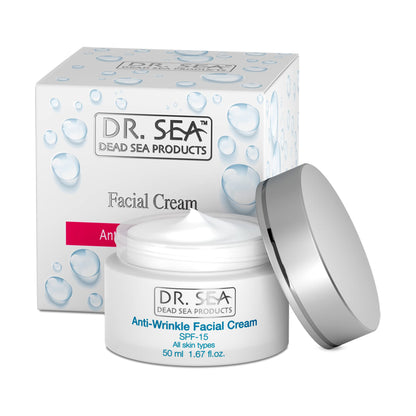 Dr. Sea Facial Cream - Anti-Wrinkle Spf 15 50 Ml - [Dutch Import]