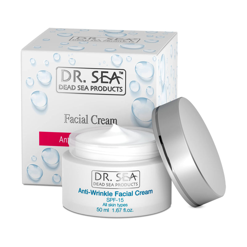 Dr. Sea Facial Cream - Anti-Wrinkle Spf 15 50 Ml - [Dutch Import]