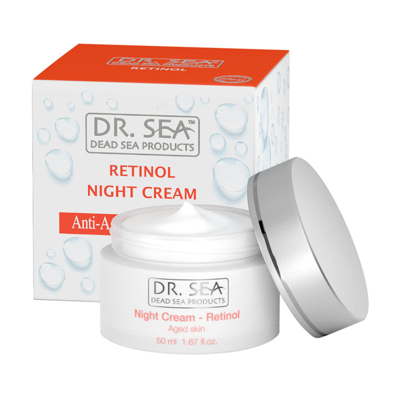 Dr. Sea Retinol Night Cream - Anti-Aging & Anti-Wrinkle 50Ml - [Dutch Import]