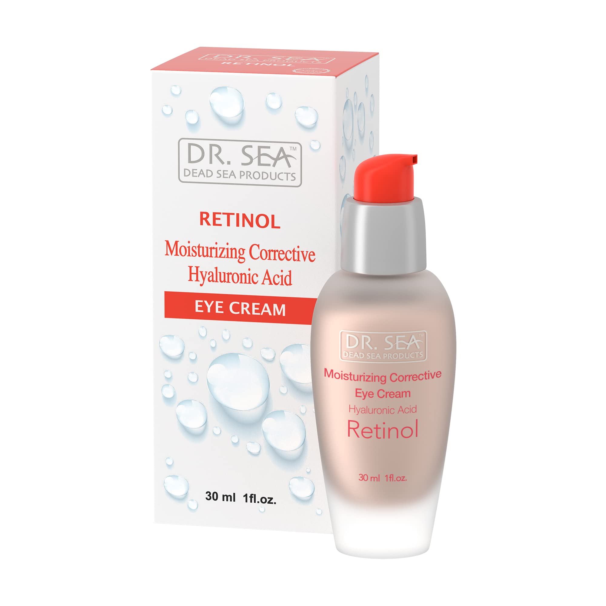 Dr. Sea Retinol Eye Cream Hyaluronic Acid - Moisturizing & Corrective 30 Ml - [Dutch Import]