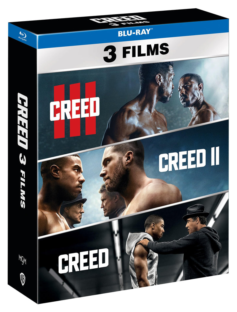 CREED COLLECTION 3 FILMS Boxset BluRay (NL Versie
