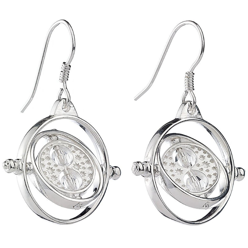 Harry Potter Zeitumkehrer (Time Turner) Oorbel zilverkleurig