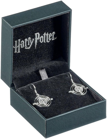 Harry Potter Zeitumkehrer (Time Turner) Oorbel zilverkleurig