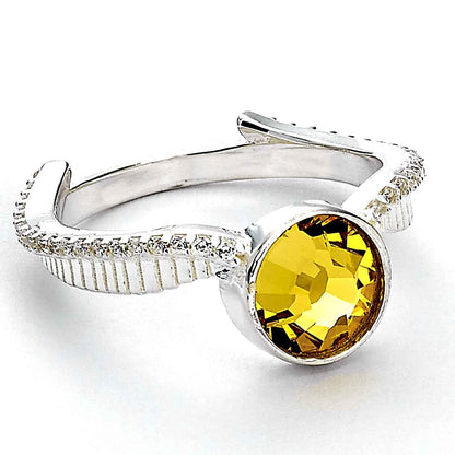 HARRY POTTER Anello Solitario in Donna Argento 925