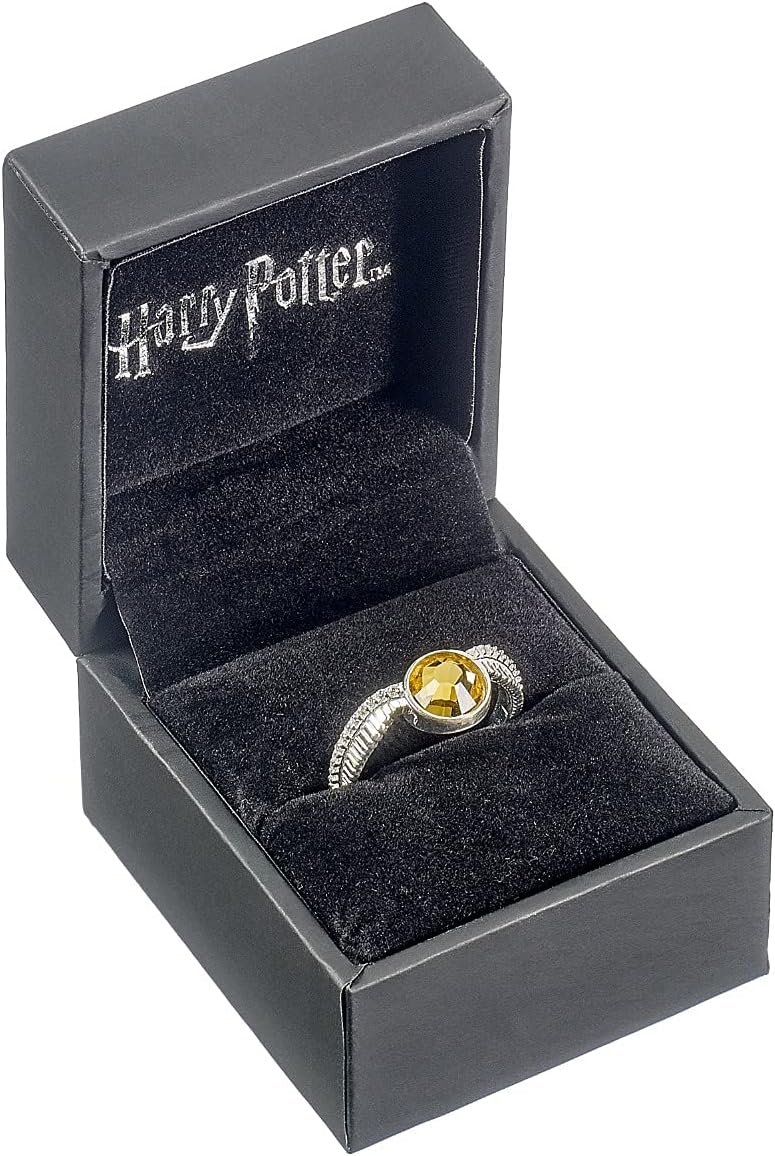 HARRY POTTER Anello Solitario in Donna Argento 925