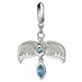 Harry Potter Sterling Silver Diadem Slider Charm with Crystals