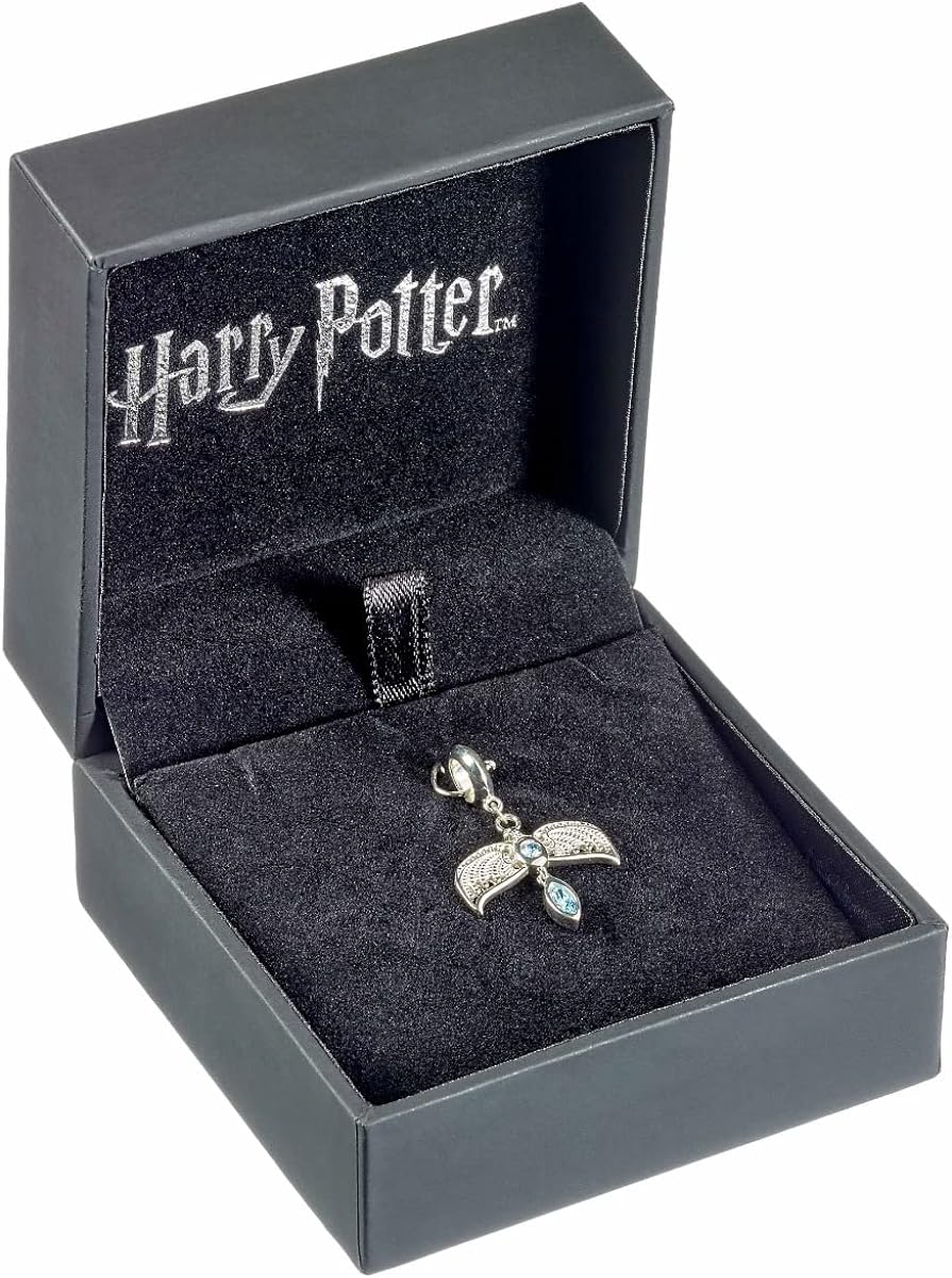 Harry Potter Sterling Silver Diadem Slider Charm with Crystals