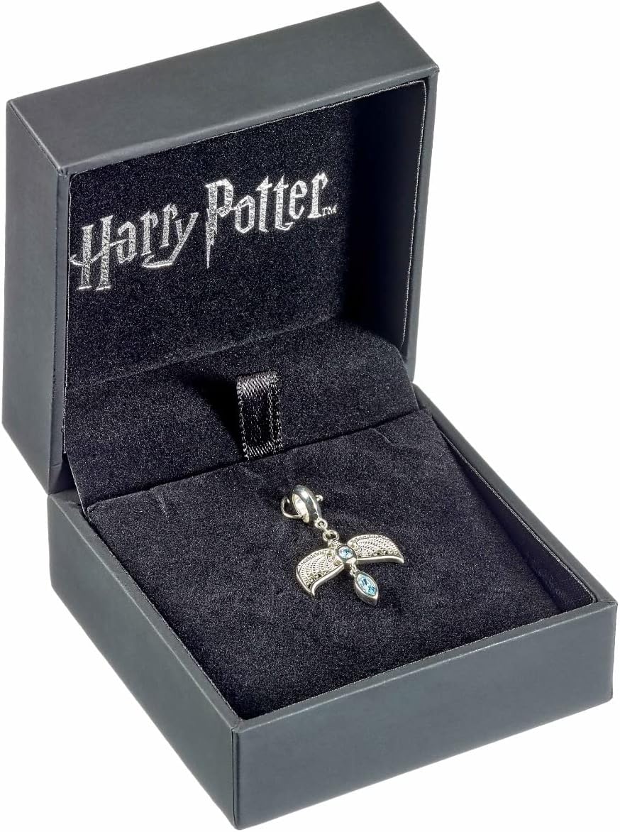 Harry Potter Sterling Silver Diadem Slider Charm with Crystals