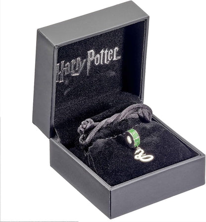 Harry Potter Sterling Silver Slytherin House Slider Charm