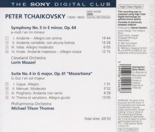 Sinfonie 5/Orchestersuite 4