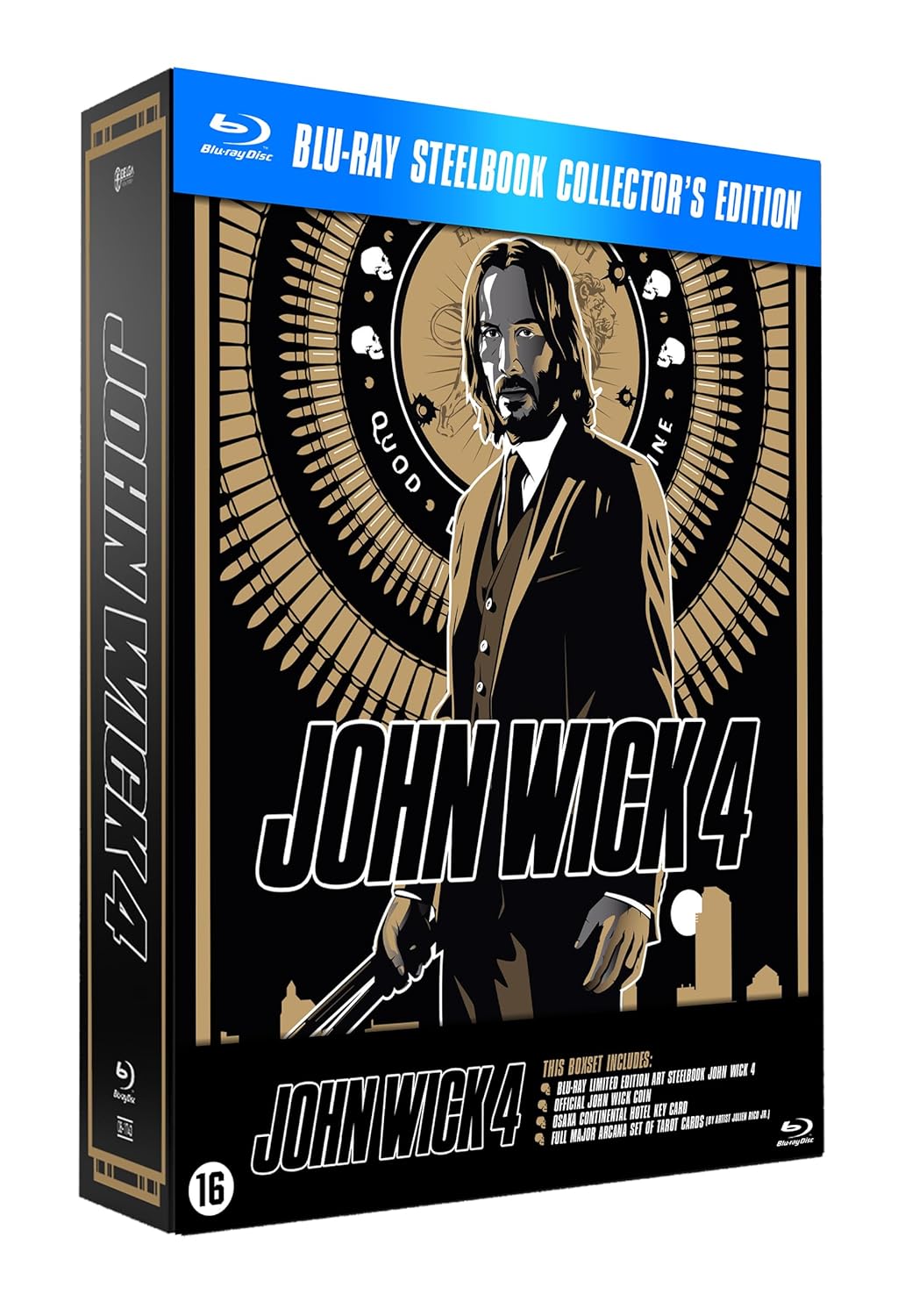 John Wick 4 - Edition Collector Blu Ray Steelbook - Limited Edition