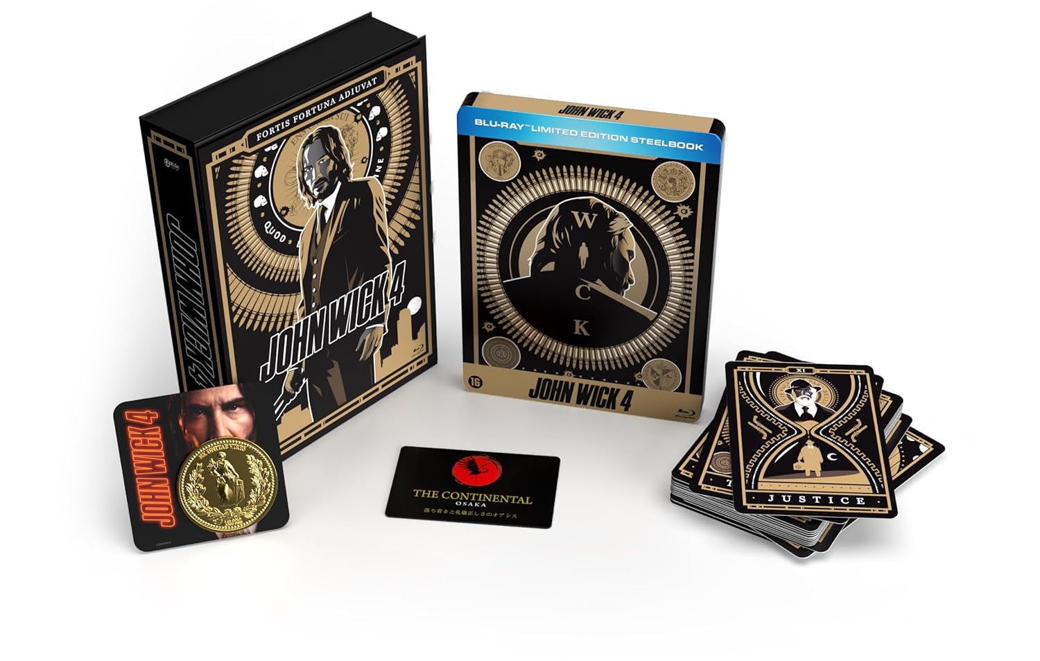 John Wick 4 - Edition Collector Blu Ray Steelbook - Limited Edition