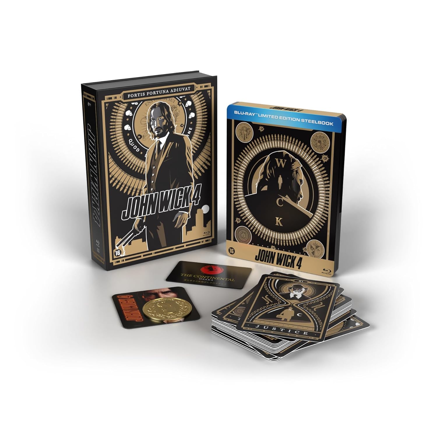John Wick 4 - Edition Collector Blu Ray Steelbook - Limited Edition