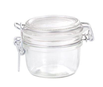 Bormioli Rocco Flip-top jars with glass lid - Capacity 200 ml