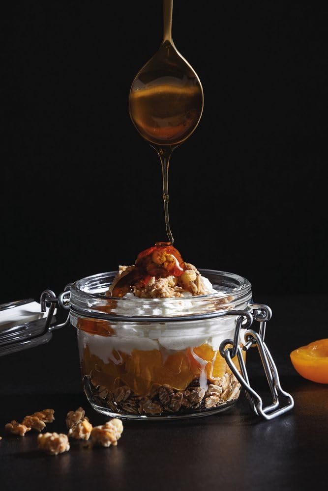 Bormioli Rocco Flip-top jars with glass lid - Capacity 200 ml