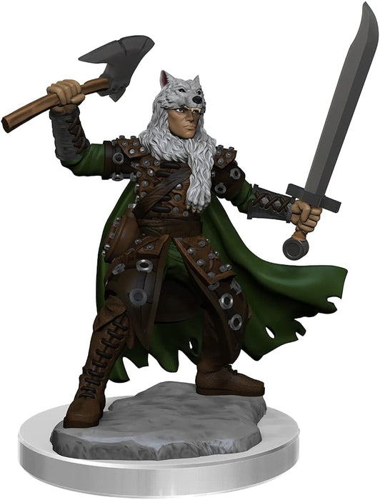 WizKids D&D Frameworks: Male Half-Elf Ranger - Unpainted and Unassembled