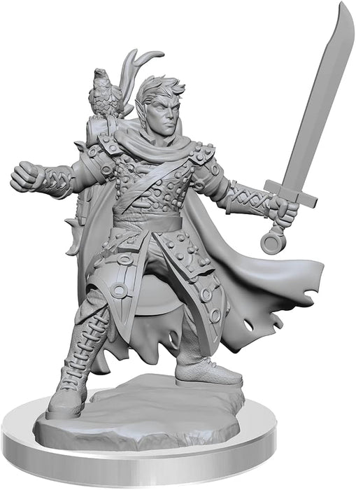 WizKids D&D Frameworks: Male Half-Elf Ranger - Unpainted and Unassembled