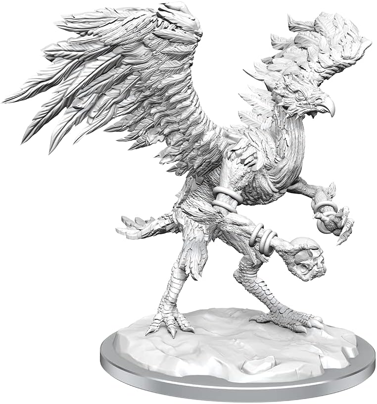 WizKids D&D Frameworks: Vrock - Unpainted and Unassembled